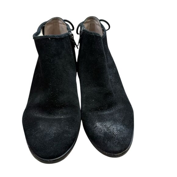 Michael Michael Kors Suede Black Ankle Booties - Picture 2 of 6